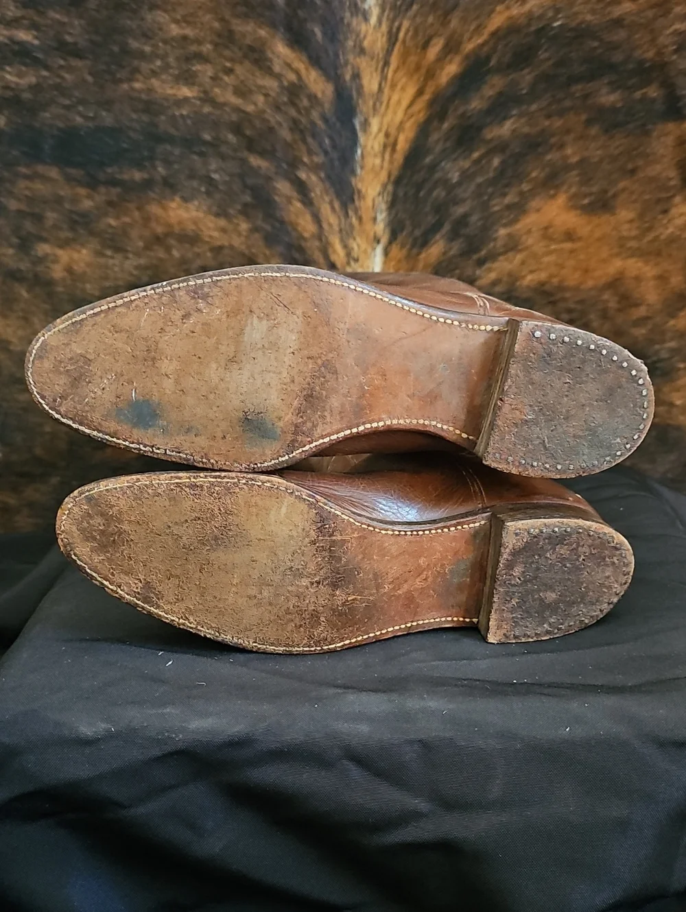 Womens Tall Brown Leather Riding Boots